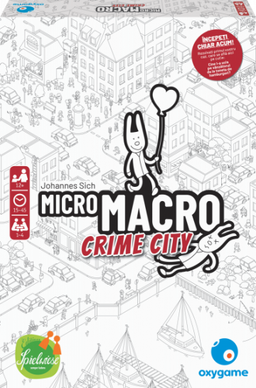 Joc de societate MicroMacro: Crime City
