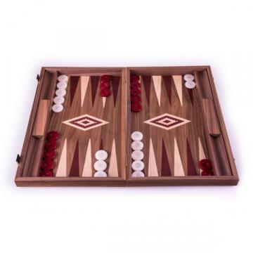 Set joc table/backgammon - Inlaid Nuc - 48 x 60 cm