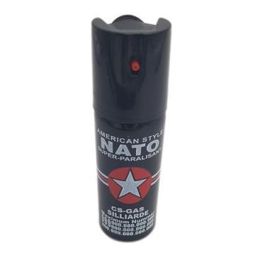 Spray piper paralizant, iritant, lacrimogen, negru, 60 ml de la Dali Mag Online Srl