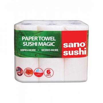 Prosop hartie Sano Paper Towel Sushi Magic (6), 1 buc/bax de la Sanito Distribution Srl