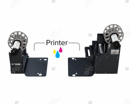Sistem Unwinder/Rewinder XL Afinia de la Label Print Srl