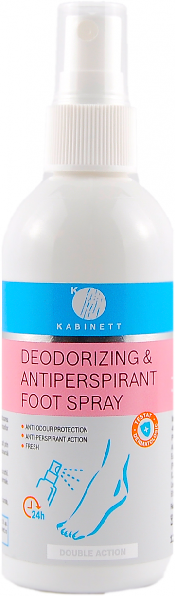 Spray odorizant si antiperspirant pentru picioare