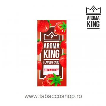 Card aromat Aroma King Strawberry pentru tutun sau tigari