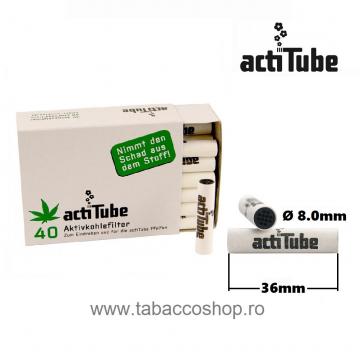 Filtre tigari cu carbon activ actiTube 40 8x36mm