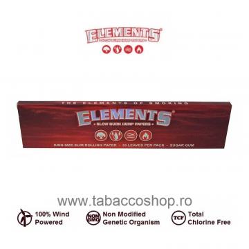 Foite tigari Elements Red King Size Slim 33