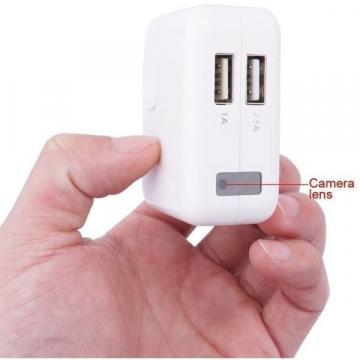 Incarcator de priza USB cu camera video spion 1080P HD de la Www.oferteshop.ro - Cadouri Online
