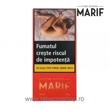 Tutun de narghilea Marif WMC (pepene rosu si menta) 50gr de la Maferdi Srl