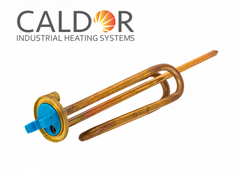 Rezistenta din cupru pentru boiler, tubulara, indoita, 2000W de la Caldor Industrial Heating Systems Srl