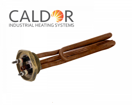 Rezistenta tubulara cupru  boiler, indoita, 2000W de la Caldor Industrial Heating Systems Srl