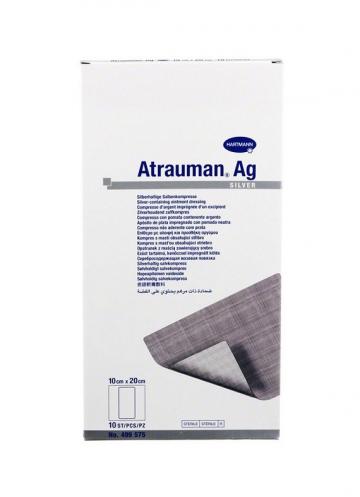 Pansament cu argint Atrauman AG - 10 x 20 cm - 10 buc de la Medaz Life Consum Srl