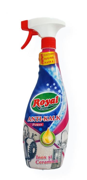 Solutie profesionala anti-kalk Royal - 750 ml de la Medaz Life Consum Srl
