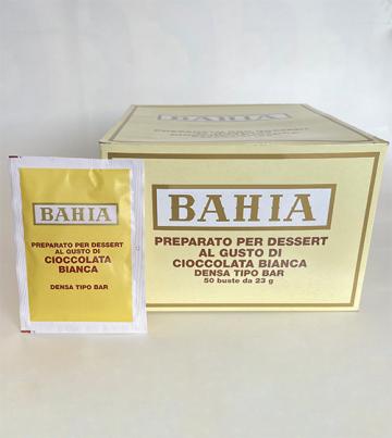 Ciocolata alba densa Bahia 25g 50 plicuri de la Vending Master Srl