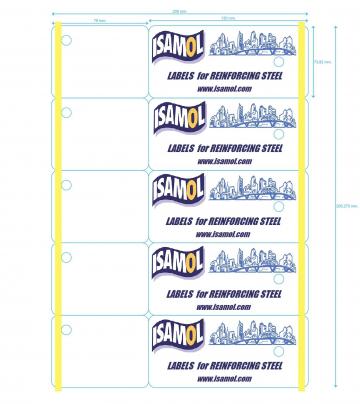 Etichete plastice de la Isamol Graficas