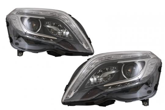 Faruri Facelift LED compatibile cu Mercedes GLK X204