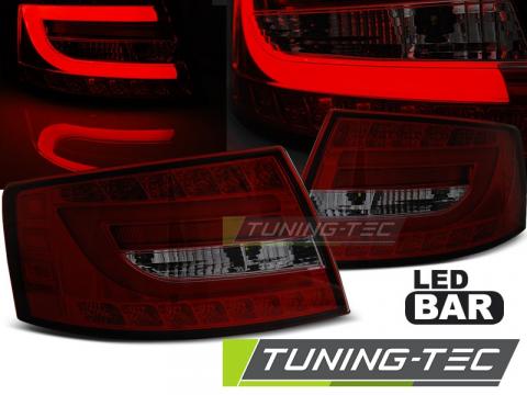 Stopuri LED compatibile cu Audi A6 C6 Sedan 04.04-08 rosu