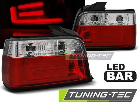 Stopuri LED compatibile cu BMW E36 12.90-08.99 Sedan rosu de la Kit Xenon Tuning Srl