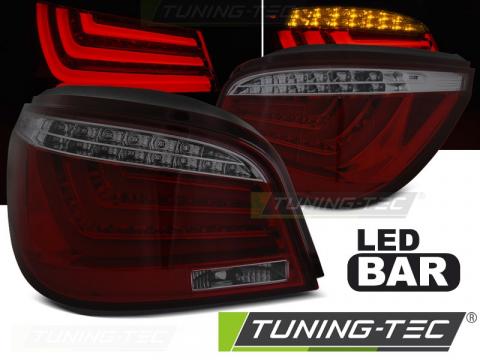 Stopuri LED compatibile cu BMW E60 07.03-02.07 rosu fumuriu