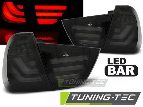 Stopuri LED compatibile cu BMW E91 09-11 fumuriu negru LED de la Kit Xenon Tuning Srl