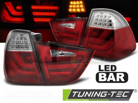Stopuri LED compatibile cu Bmw E91 09-11 rosu, alb LED bar de la Kit Xenon Tuning Srl