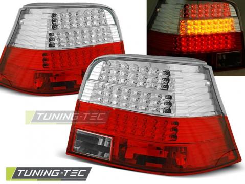 Stopuri LED compatibile cu VW Golf 4 09.97-09.03 rosu, alb