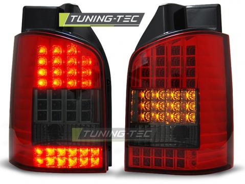Stopuri LED compatibile cu VW T5 04.03-09 rosu fumuriu LED