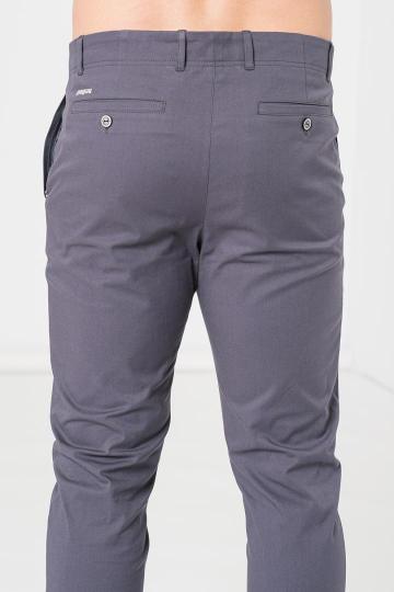 Pantalon lung casual barbati grey XXL de la Etoc Online