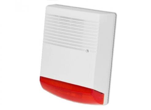 Sirena de exterior cablata BS-OS359, LED rosu