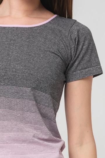 Tricou Pegas Grey Pink-XS de la Etoc Online