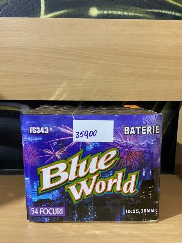 Baterie artificii Blue World