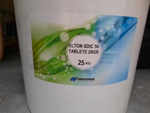 Tablete clor 20 gr Elton SDIC (butoi 25 kg) de la Speed Activ Det Srl