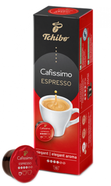 Cafea Tchibo Cafissimo capsule Espresso Elegant Aroma 10 buc de la KraftAdvertising Srl