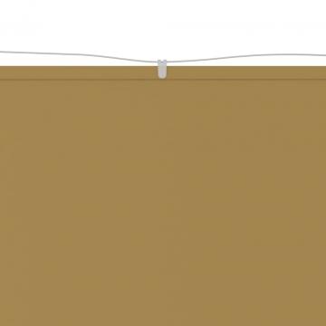 Copertina verticala, bej, 140x360 cm, tesatura Oxford de la VidaXL