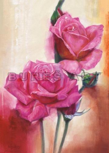 Tablou cu Trandafiri roz inramat de la Arbex Art Decor