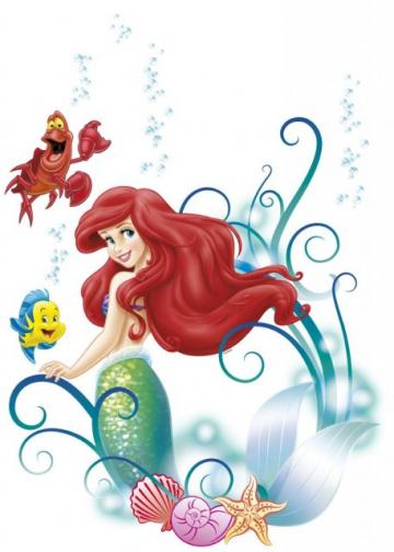 Sticker de copii - Arielle - colectia Disney de la Arbex Art Decor