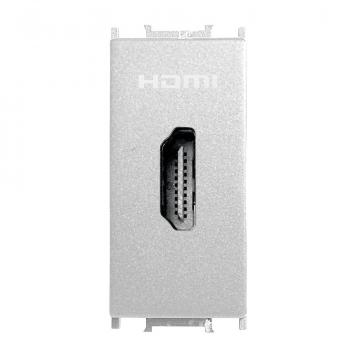 Priza HDMI 1m metalic alb de la Spot Vision Electric & Lighting Srl