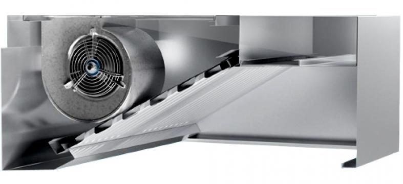 Hota inox profesionala cubica 2000x900 mm cu ventilator de la Clever Services SRL