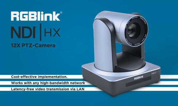 Camera video RGBLink NDI | HX / 3G-SDI / HDMI PTZ, 12x