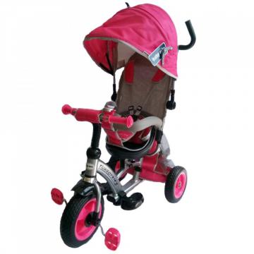 Tricicleta cu sezut reversibil Sunrise Turbo Trike Pink de la PFA Shop - Doa