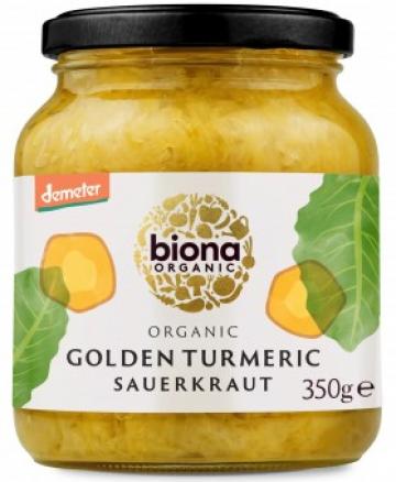 Varza murata cu turmeric bio 350g Biona de la Supermarket Pentru Tine Srl