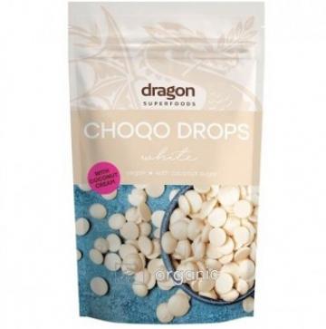 Dropsuri Choco drops White ciocolata alba eco 200g DS
