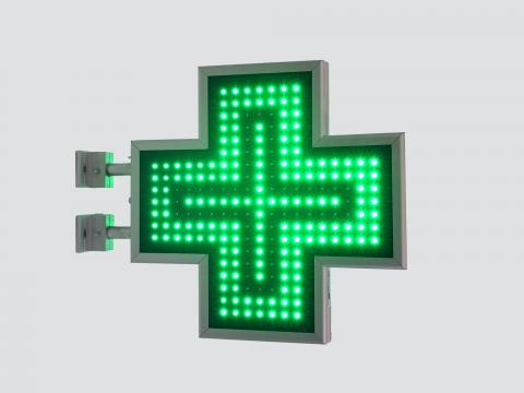 Cruce farmacie 500 x 500 Semnalizare, Full LED de la Smarsoft Electronic