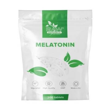 Supliment alimentar Raw Powders Melatonina 1mg de la Krill Oil Impex Srl