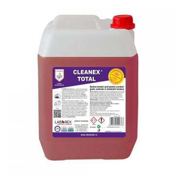 Dezincrustant acid curatari grele instalatii termice Cleanex
