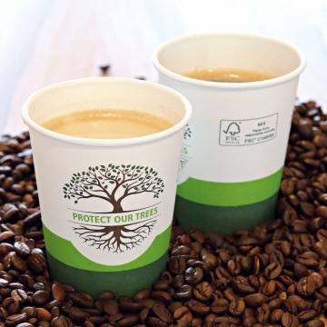 Pahar cafea Bio Natural Protect Tree certificat FSC de la Hoba Ecologic Air System Srl