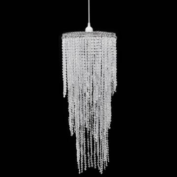 Lampa de tavan cu cristale 26 x 70 cm de la Vidaxl