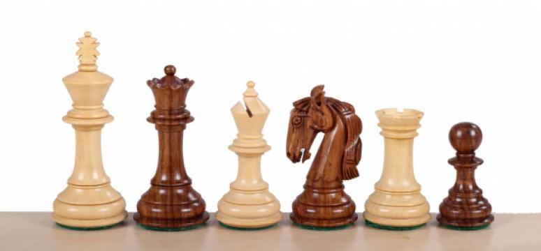 Piese sah lemn Staunton 6 Columbia, Clasic de la Chess Events Srl