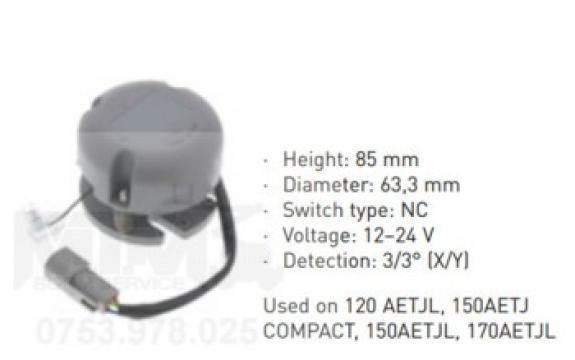 Senzor de inclinare 12-24V Manitou 120 AETJL 150AETJ Compact