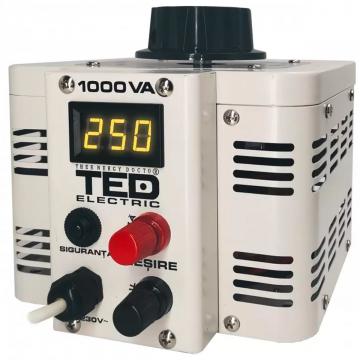 Autotransformator 0-300V 1KVA TED Electric de la Sirius Distribution Srl