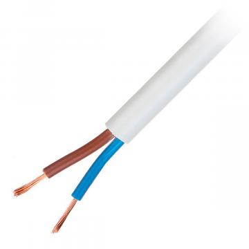 Cablu bifilar dubluizolat 2 x 1 mm MYYUP, rola 100 metri de la Sirius Distribution Srl