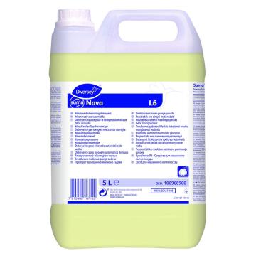 Detergent lichid alcalin pentru masina de spalat vase, Suma